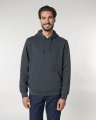 Heren Hoodie Stanley Stella Drummer 2.0 India Ink Grey